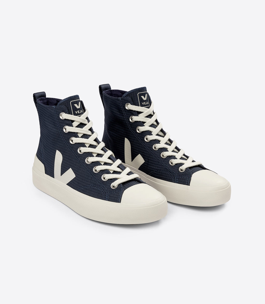 Zapatillas Veja Wata II mujer en ripstop azul y beige, foto 2