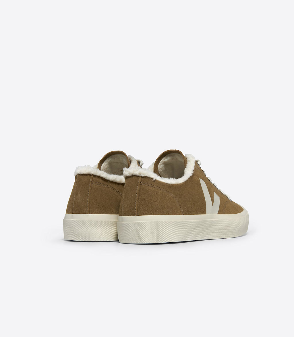 Zapatillas Veja Wata II Low Fured mujer en ante marrón, foto 3