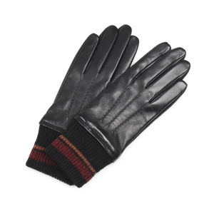 guantes de markberg de mujer en negro